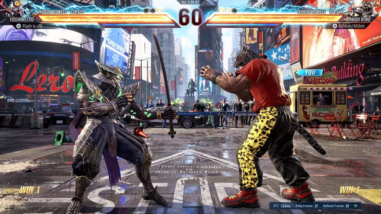 Tekken 8 Armor King vs Yoshimitsu TEKKEN™8
