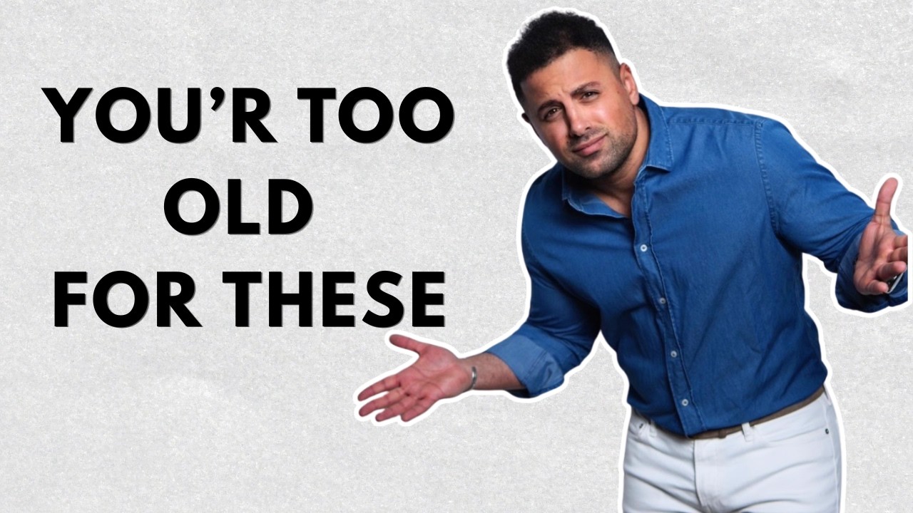 Why Most Men Over 30 Still Dress Like They’re 23 (And How to Fix It)