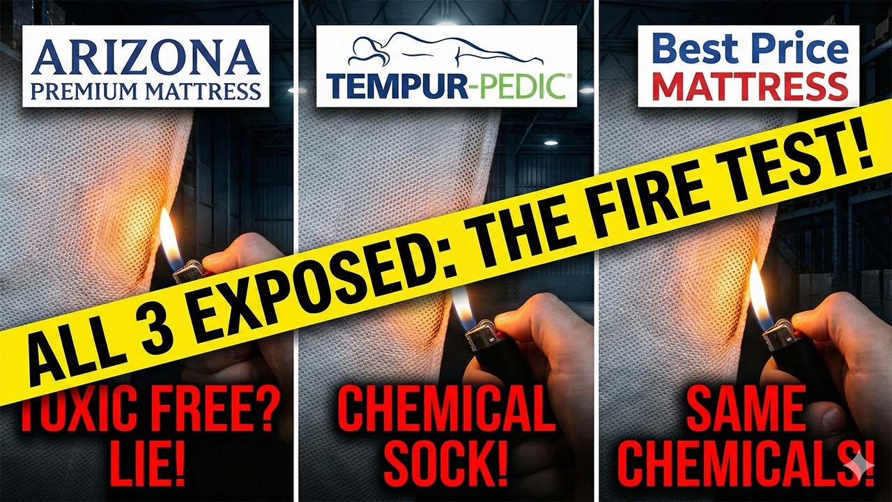 The Toxic Mattress Scam: Arizona Premium vs. Tempur-Pedic Flame Retardants