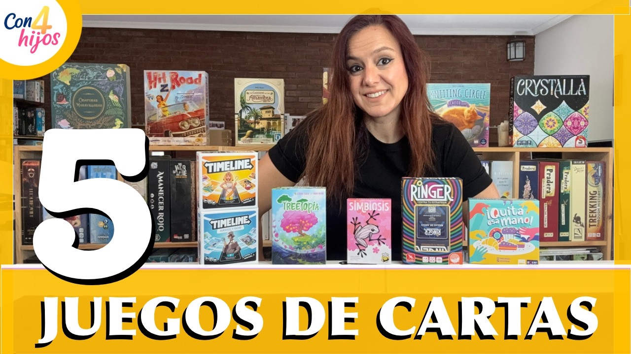 5 JUEGOS DE CARTAS CORTOS PARA TODA LA FAMILIA