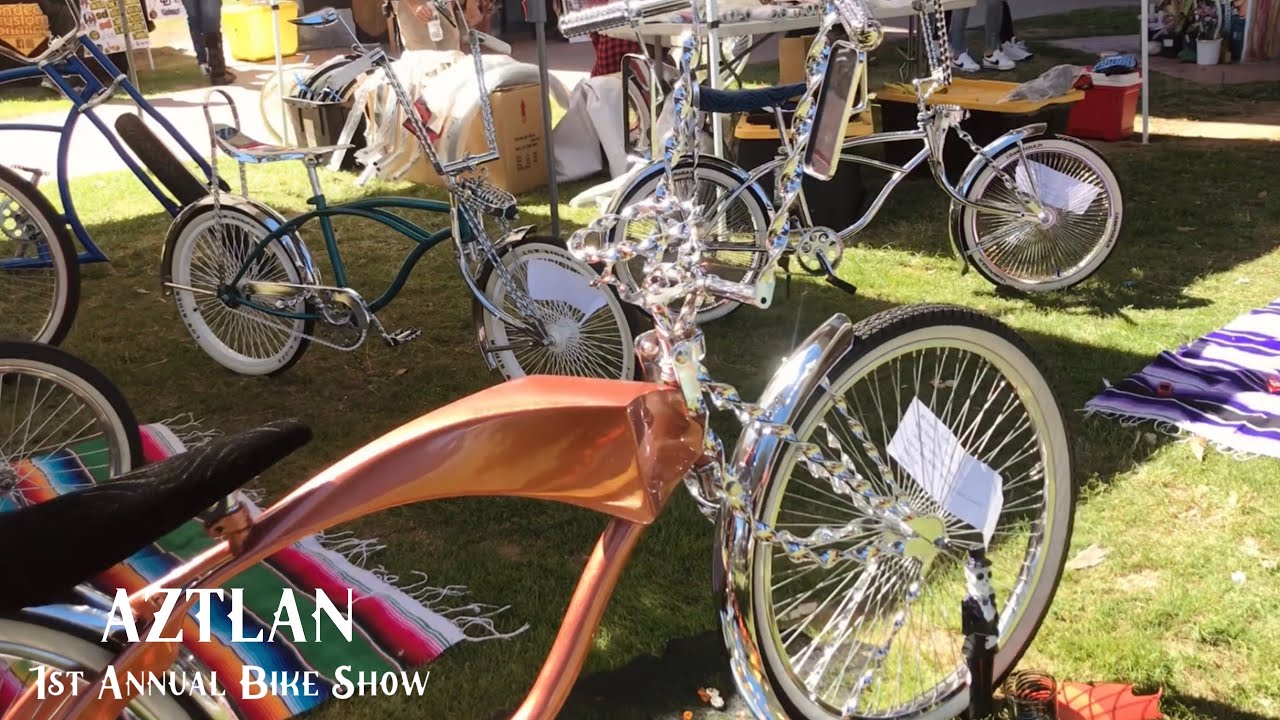 Aztlan Lowrider Bike Show at Chicano Park