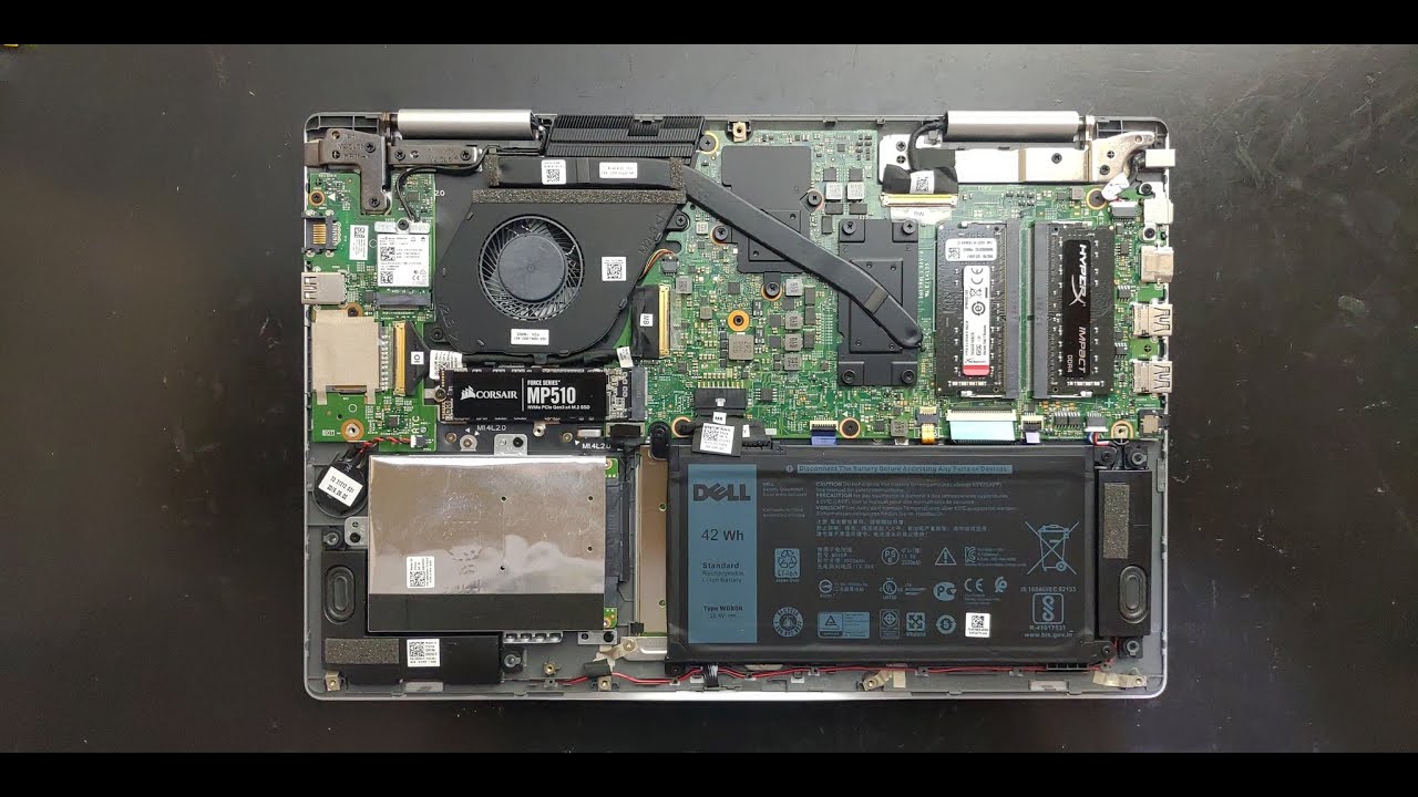 Dell Inspiron 7580 - Instalação de Memória Ram e Ssd M.2