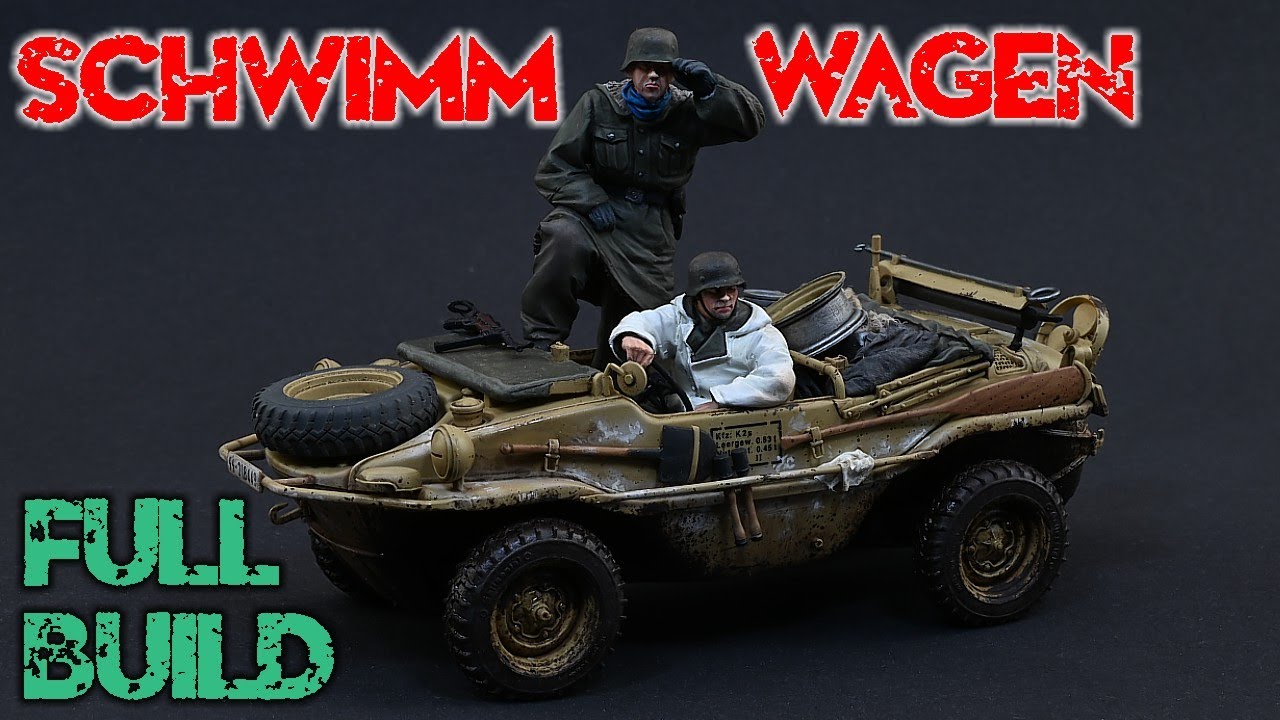 SCHWIMMWAGEN 166 - ЭПИЧЕСКАЯ ПОЛНАЯ СБОРКА TAMIYA 35224