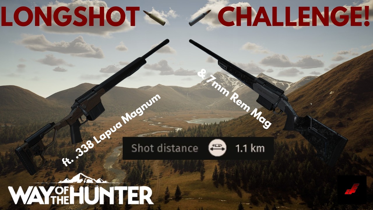 I Hit A Shot Over A Kilometer Away On My First Long Shot Challenge! | Way of the Hunter