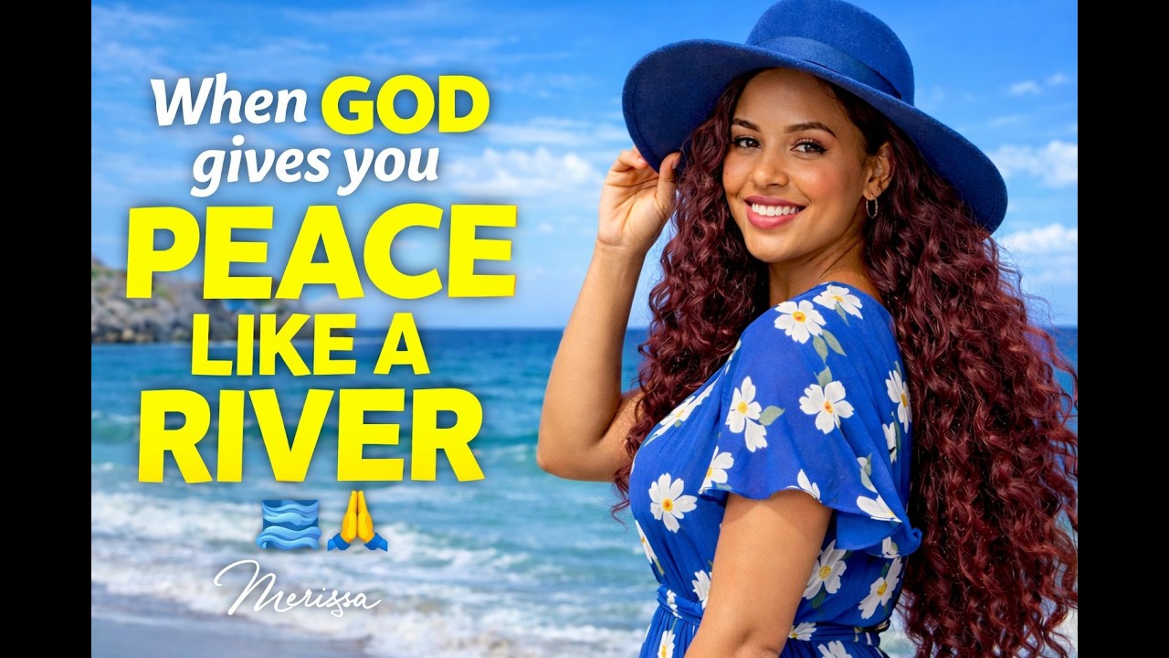 “When God Gives You Peace Like A River 🌊🙏 | Merissa” #PeaceLikeARiver#GospelMusic#ChristianShorts
