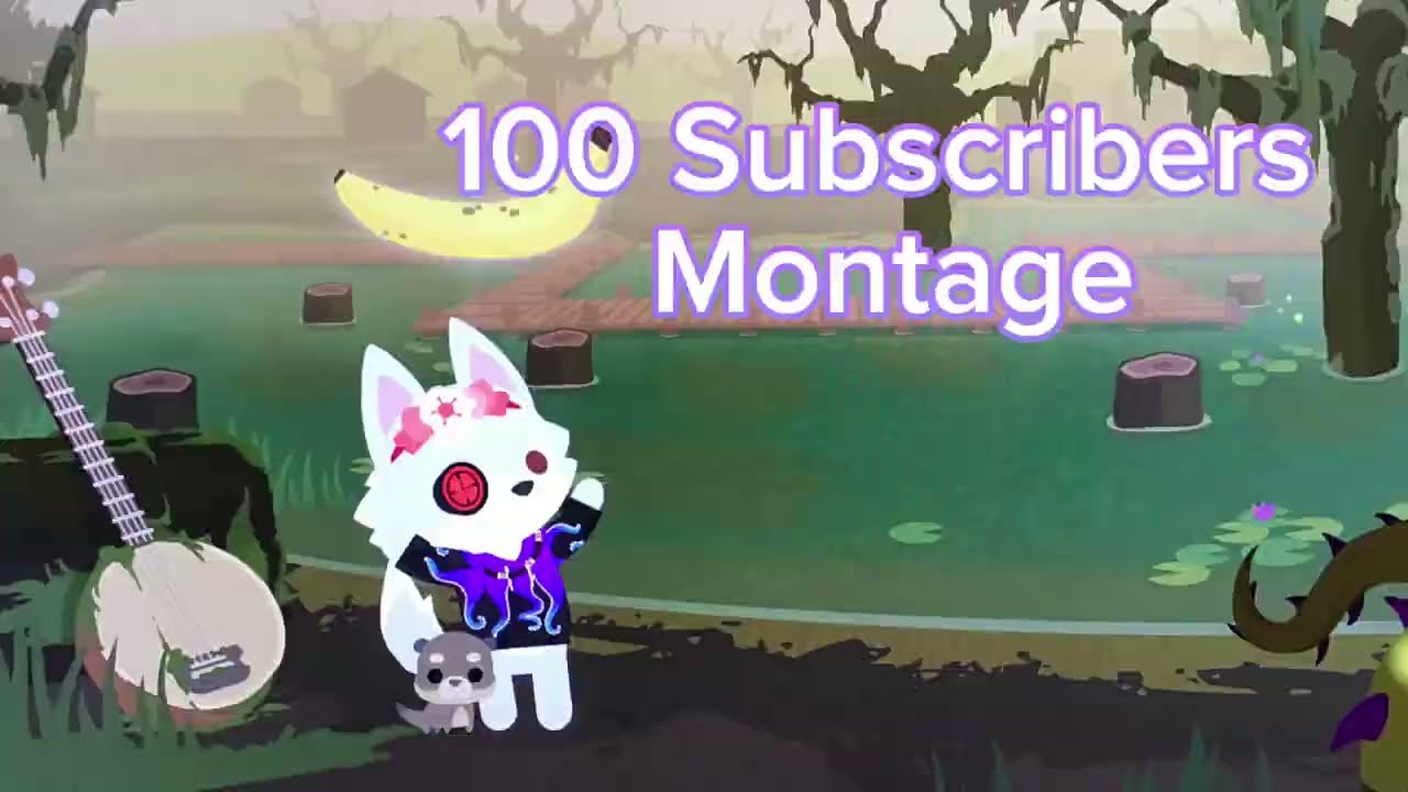 My 100 subscribers montage 