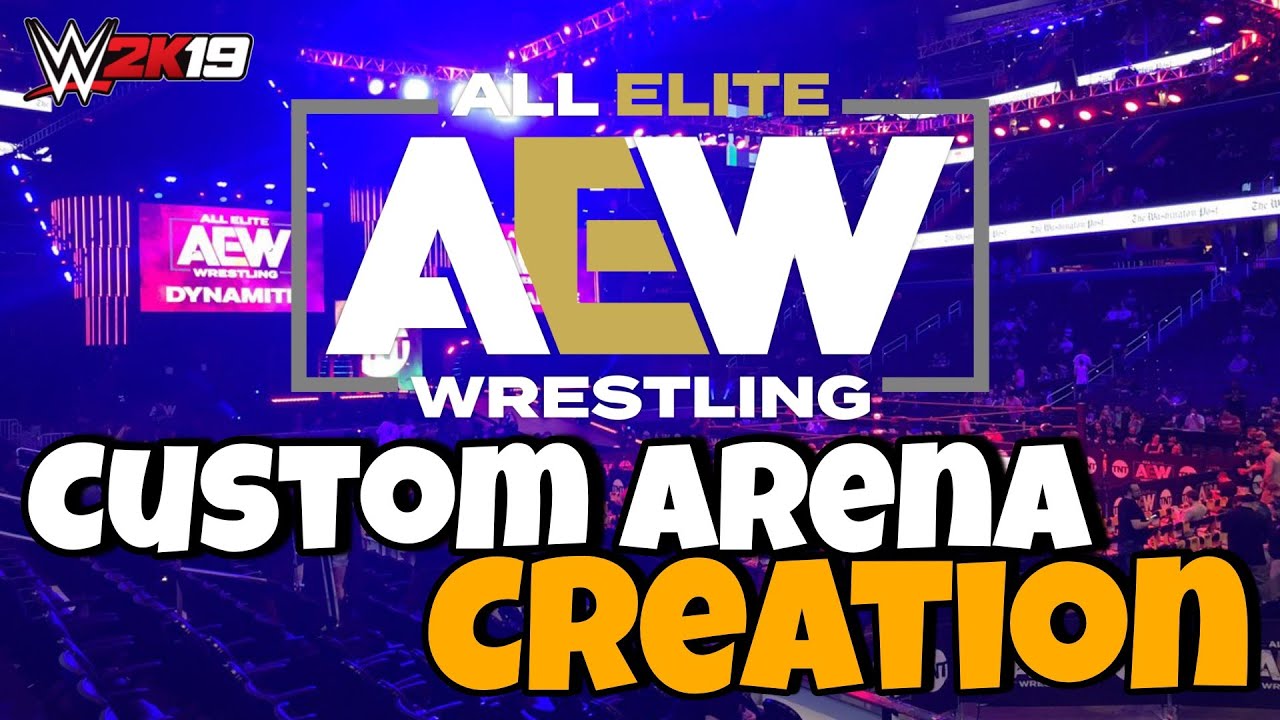 AEW ARENA CREATION IN WWE 2K19