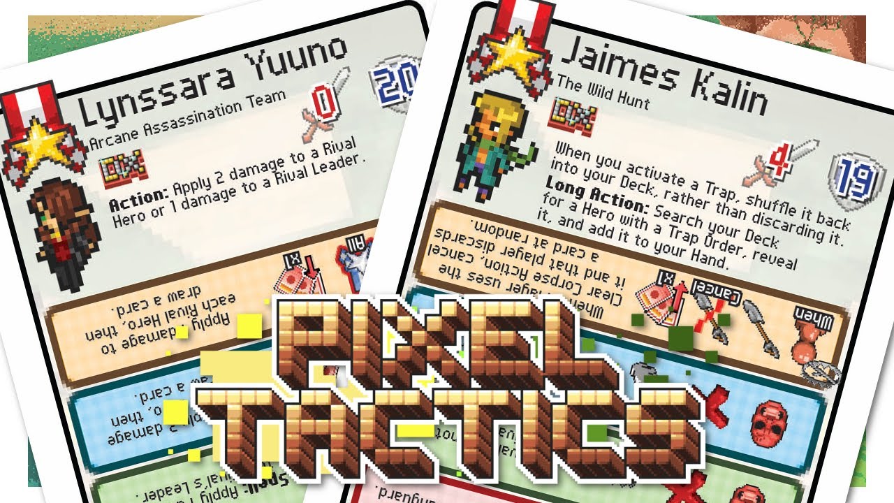 99 Games - Pixel Tactics DX Gameplay (Lynssara VS Jaimes)