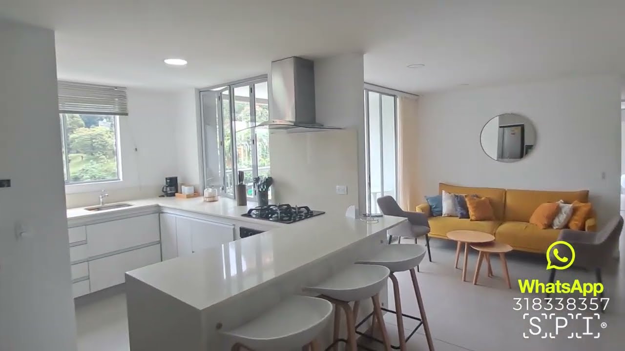 9211 APARTAMENTO EN ARRIENDO EN EL POBLADO, MEDELLÍN (link de WhatsApp en la descripción)