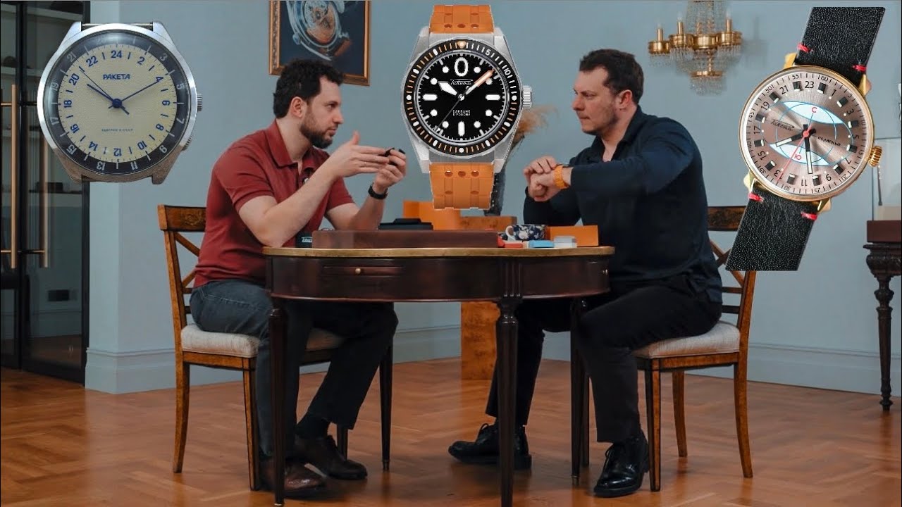Часы покорителей Мира! Советский винтаж и Новая Ракета Амфибия!