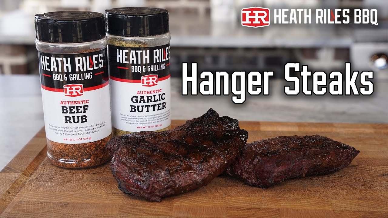 Grilling Hanger Steaks on the Goldens' Cast Iron | Heath Riles BBQ