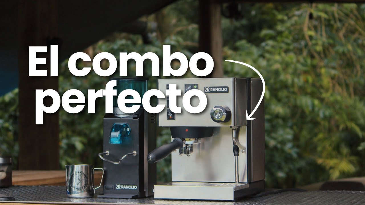 MAQUINA DE ESPRESSO DOMESTICA Y MOLINO RANCILIO | EL COMBO PERFECTO | FINCA HERRADURA