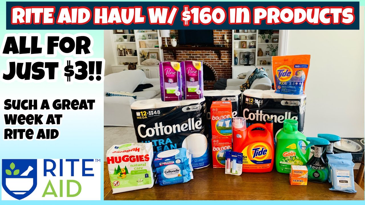 RITE AID HAUL/ Super hot week couponing at Rite aid! Learn Rite Aid couponing