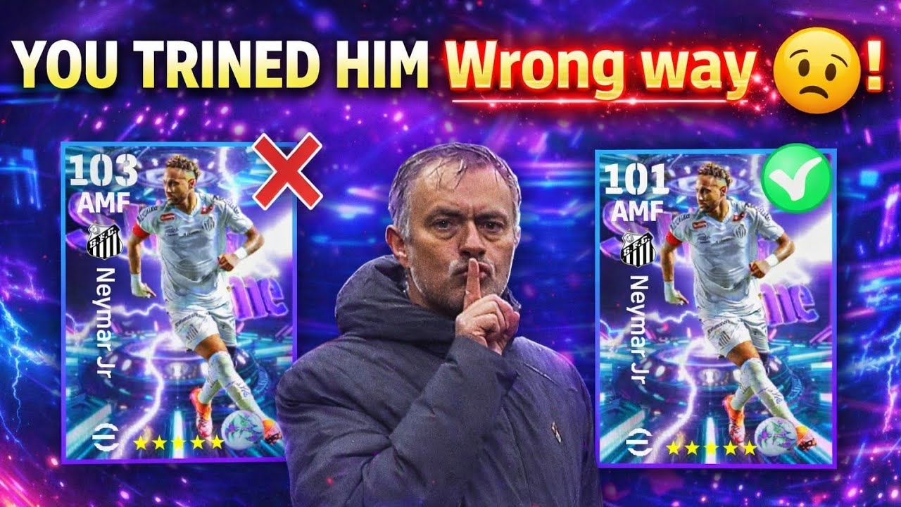 STOP! You’re Training Him the WRONG WAY 😳⚠️!! #efootball #pes #efootballmobile 