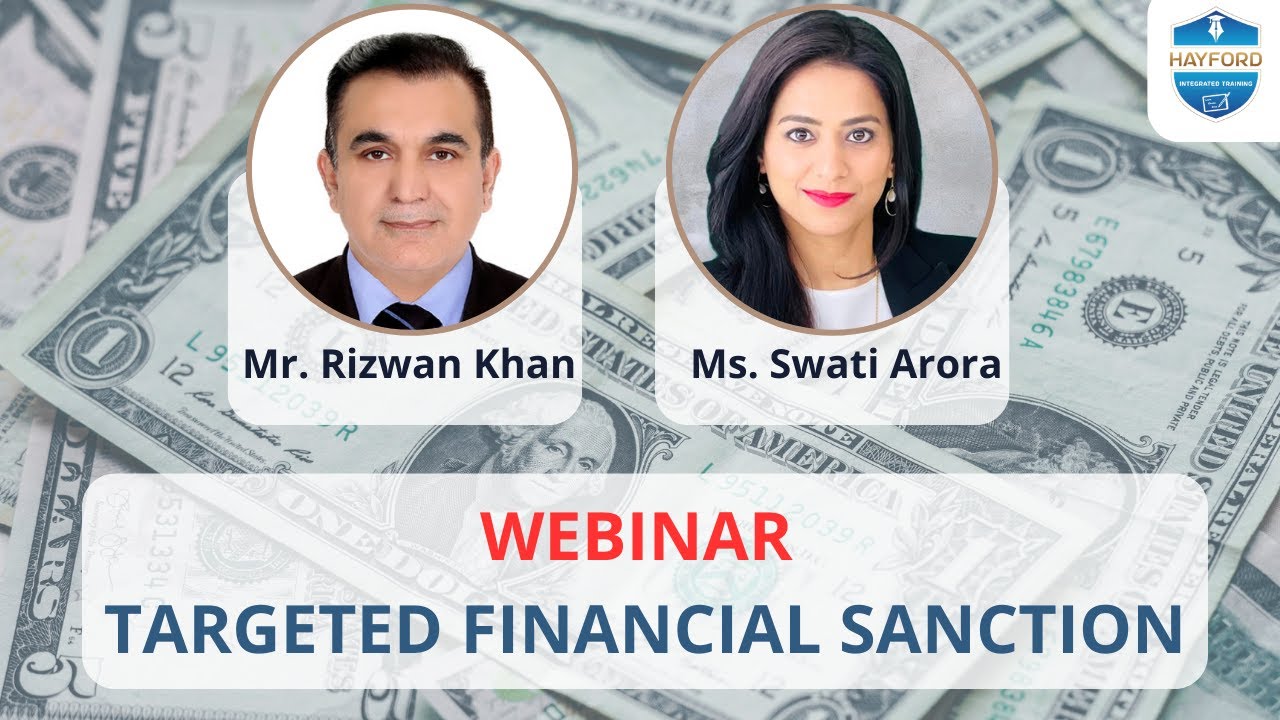 Targeted Financial Sanctions Webinar by Hayford Integrated Training Institute
