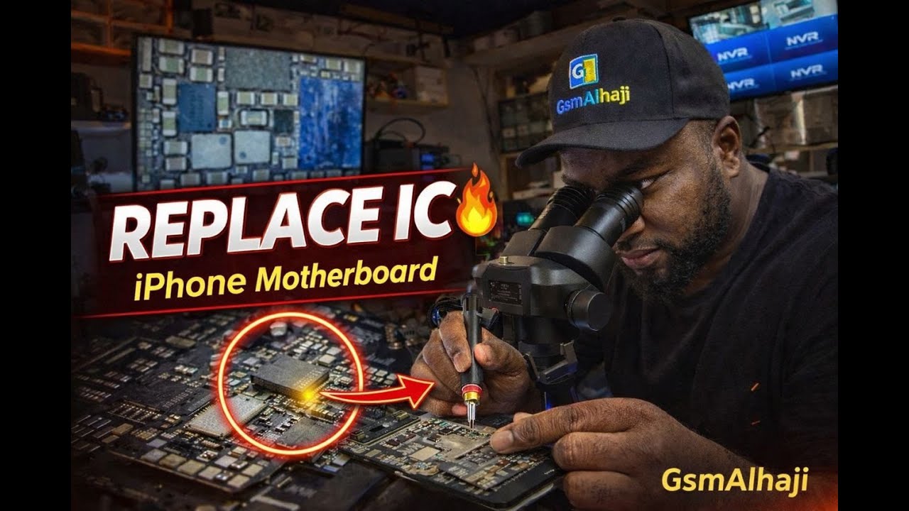 Replacing IC on iPhone Motherboard (Step-by-Step)