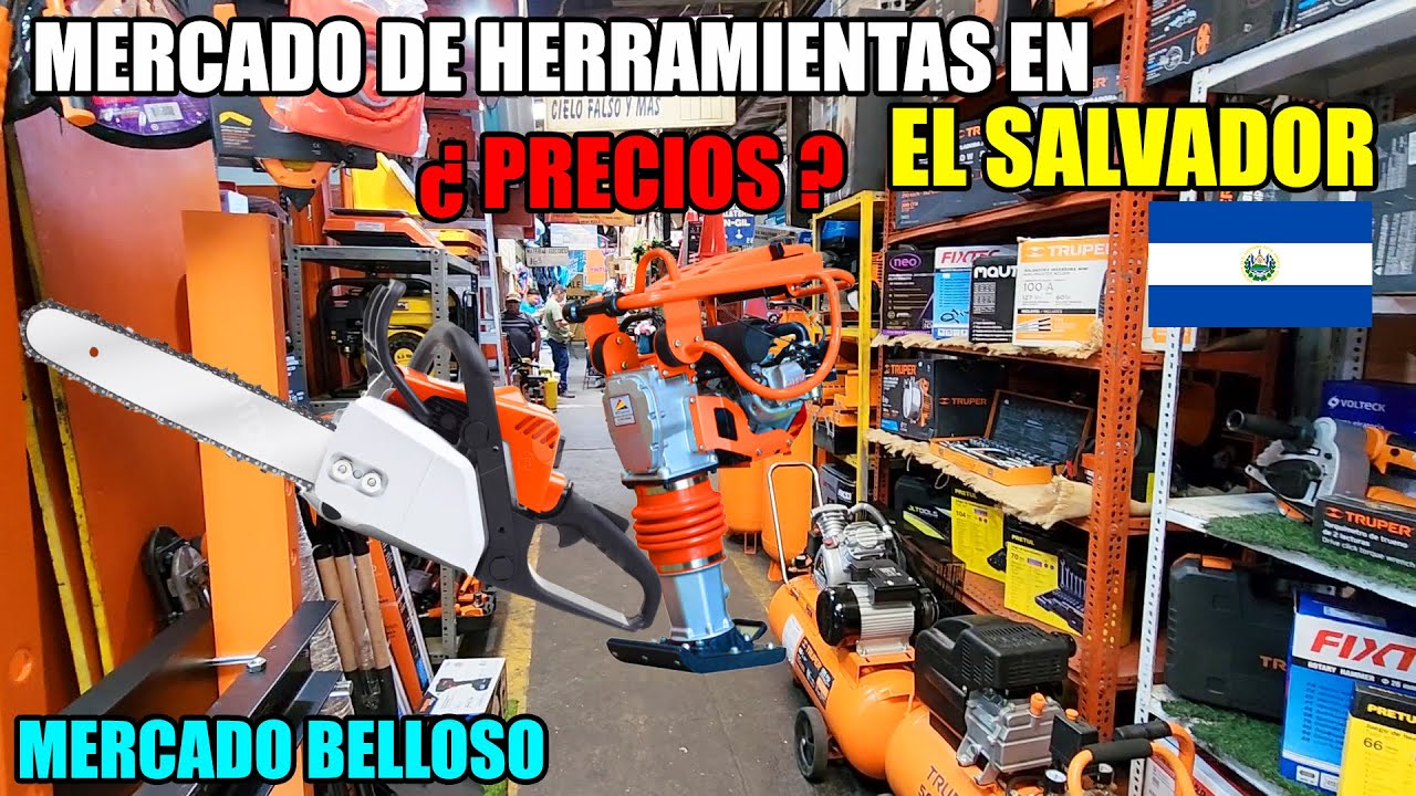 ¿ CONOCES EL MERCADO DE LAS HERRAMIENTAS EN EL SALVADOR? 😱 MILES DE HERRAMIENTAS EN ESTE LUGAR!