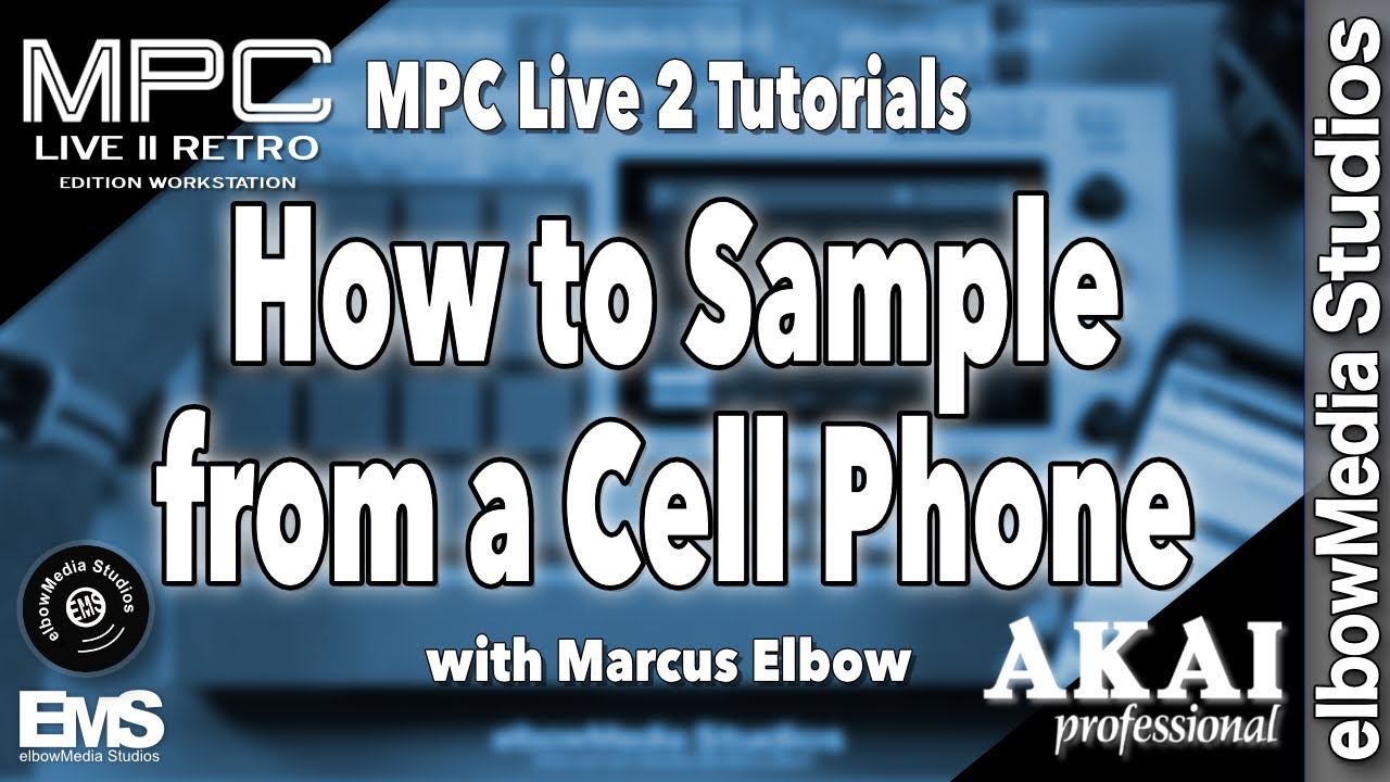 MPC Live 2 Retro Tutorial | How to Setup and Sample from Your Cell Phone