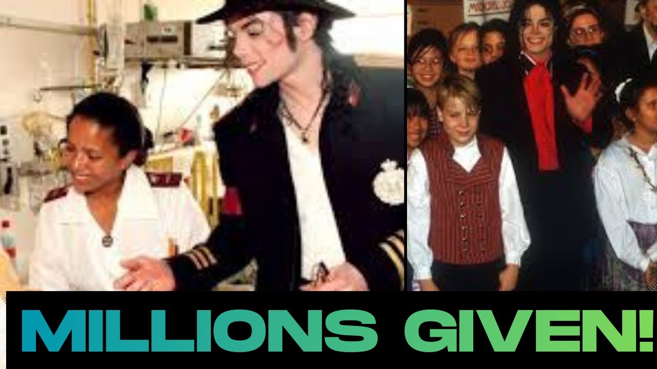 Michael Jackson's Anonymous Donations That Saved Lives! #michaeljackson