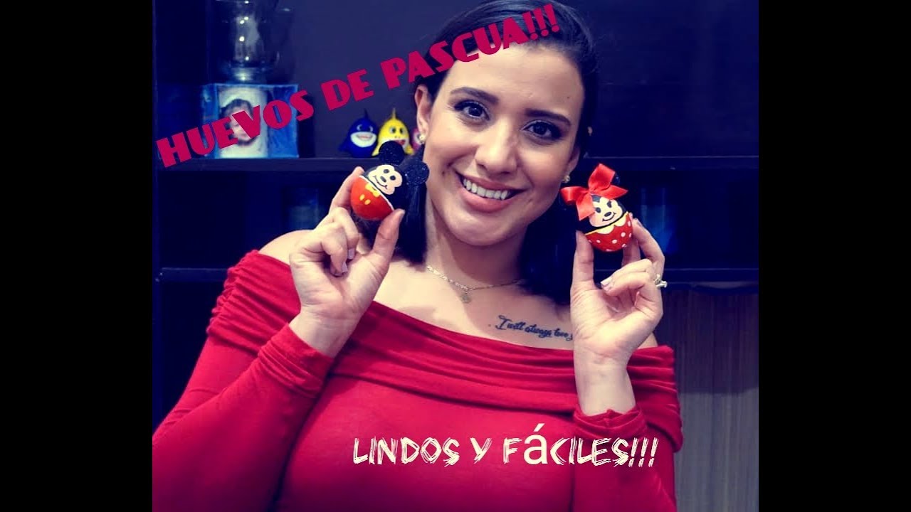 HUEVITOS DE PASCUA| MICKEY & MINNIE