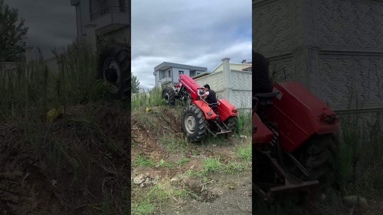 Massey 165 4*4 montaj sonrası ilk denemeler