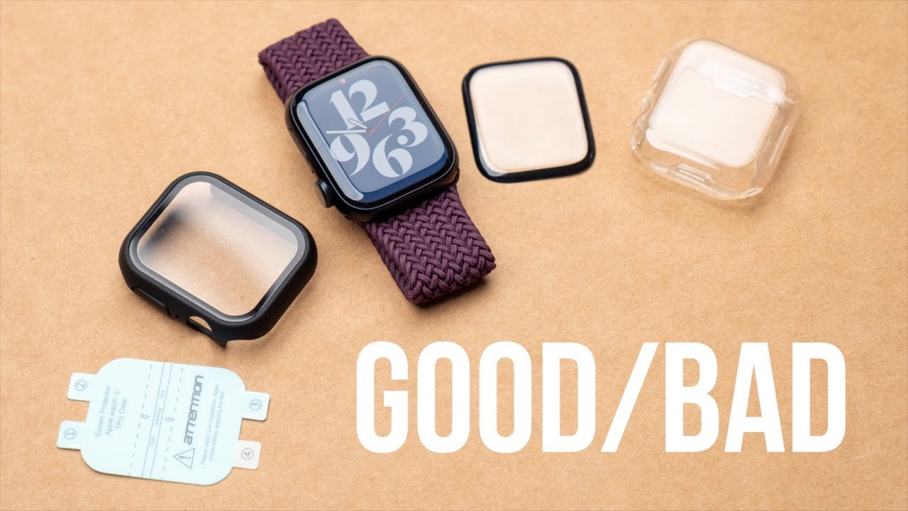 Тестирование всех типов защитных пленок для экрана Apple Watch: от ужасных до хороших…