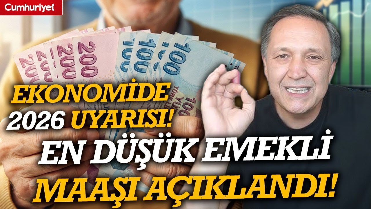 En düşük emekli maaşı 20 bin tl oldu! TCMB'den faiz kararı! Emekli 2026'da ne yapacak?