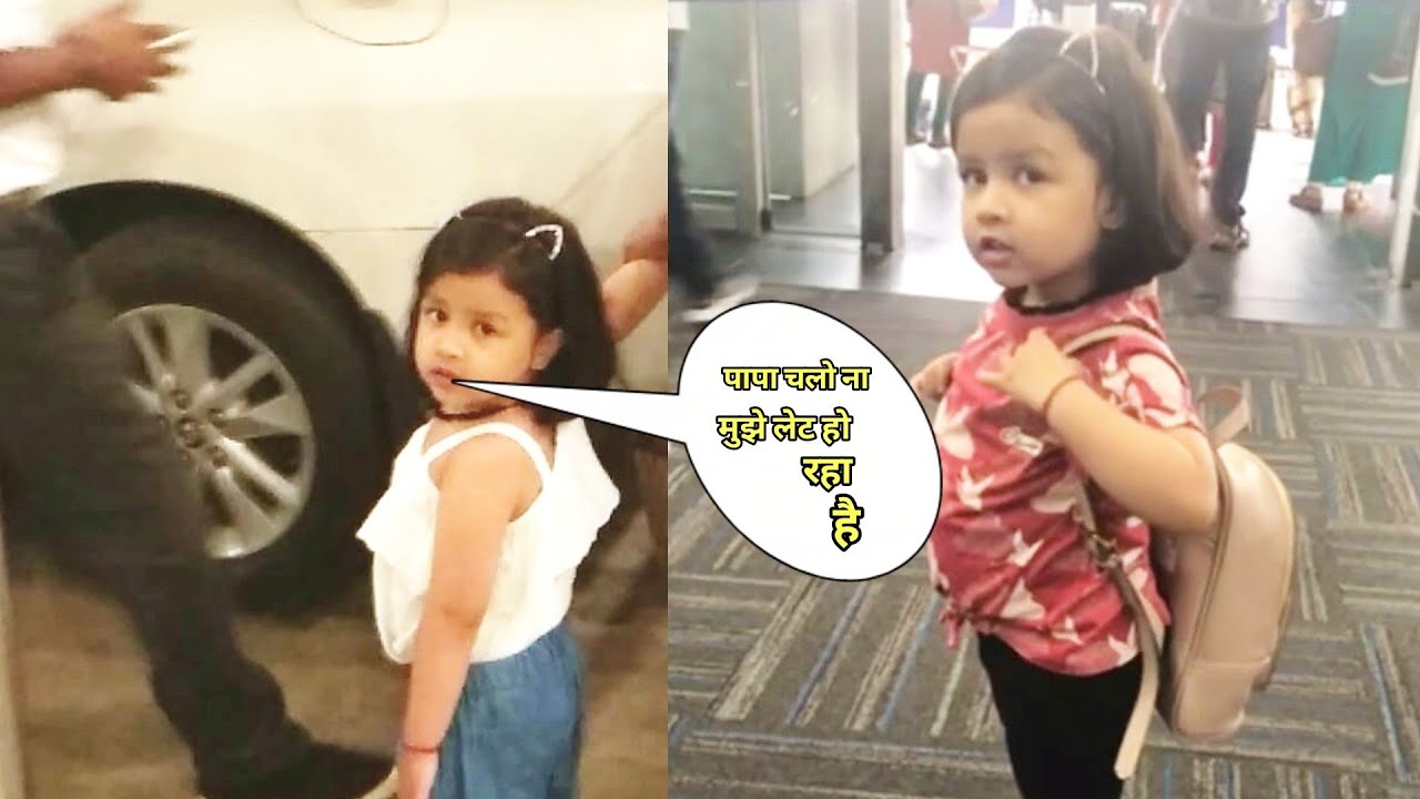Watch: ms dhoni daughter ziva dhoni cute moments latest video