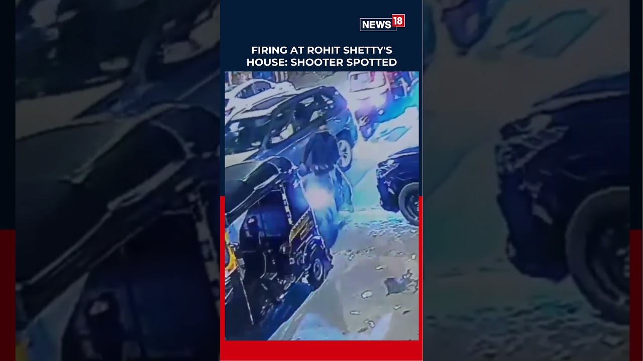 Accused Arrived on Scooter, Opened Fire At Rohit Shetty&rsquo;s House; Suspect Spotted | Tragic | N18S