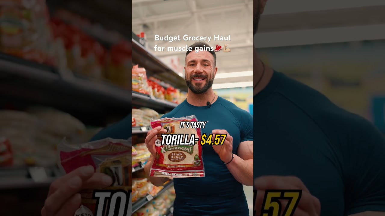 Budget Grocery Haulfor muscle gains🥩💪🏼 #fitness