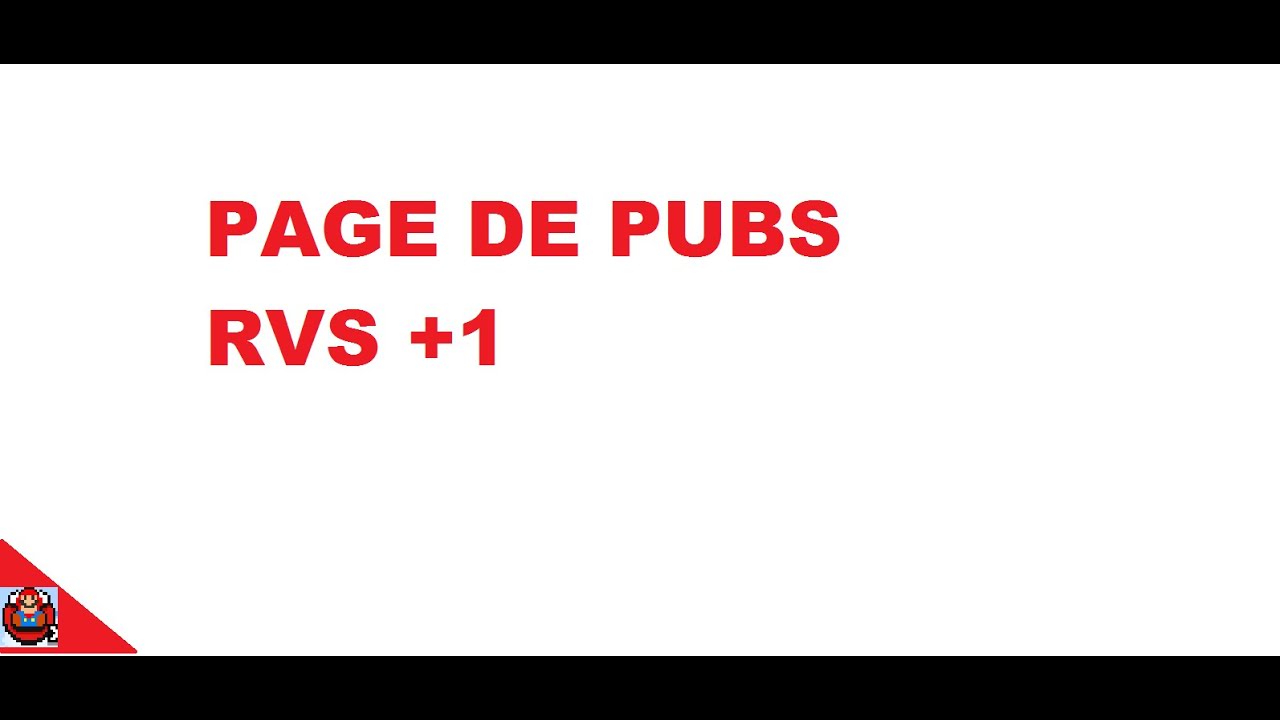 RVS +1 (27/09/2020) page de pubs (crée par moi)