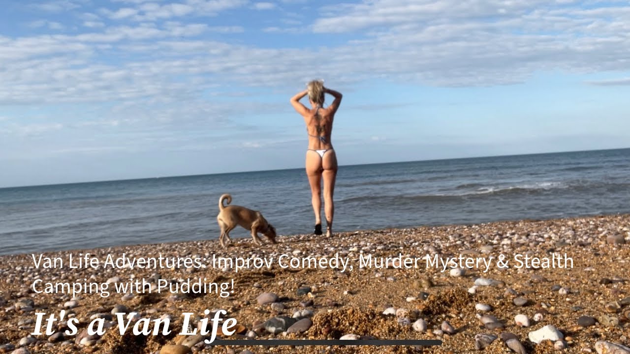 Murder Mystery Improv Comedy & Stealth Van Life Camping with Pudding!