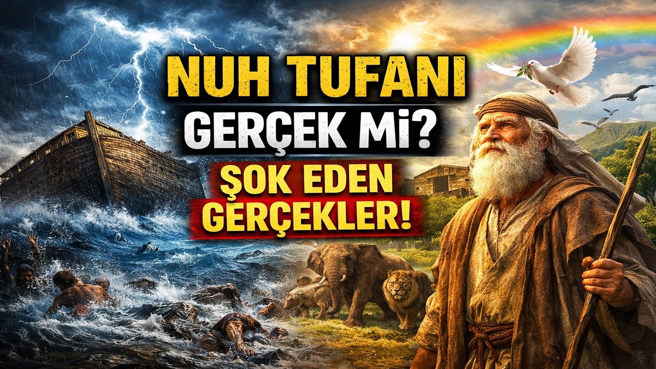 Nuh Tufanı: Tarih mi, Efsane mi? Şok Gerçekler!