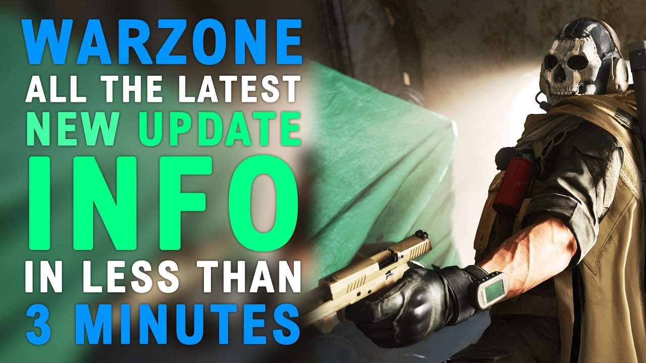 Modern Warfare & Warzone Updates: Everything In the Patch Notes In Less Than 3 Minute!