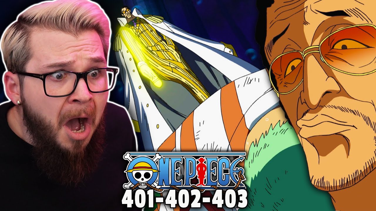 KIZARU IS OP AF! | One Piece Ep 401 402 403 REACTION