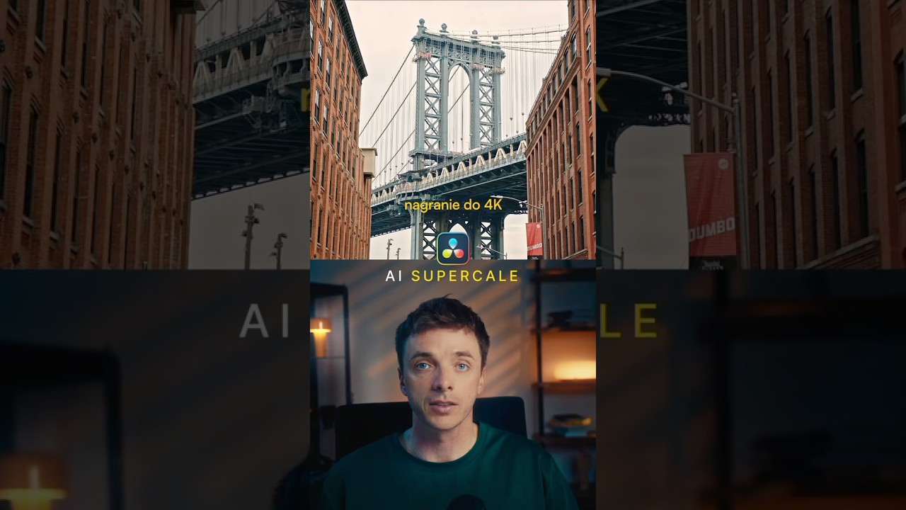 AI SuperScale w DaVinci Resolve 🔥 Podbij jakość wideo bez plugin&oacute;w!