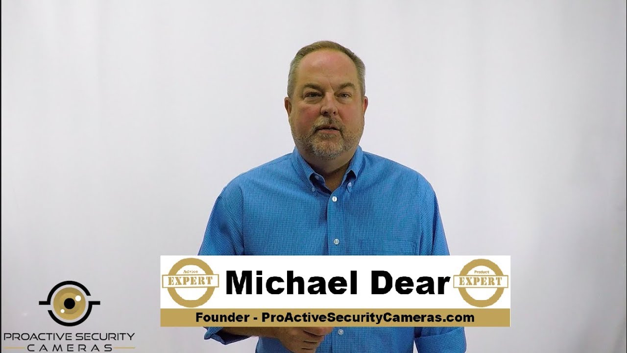 Proactive Security Cameras Introduction - Your Safety and Peace of Mind is Our Business