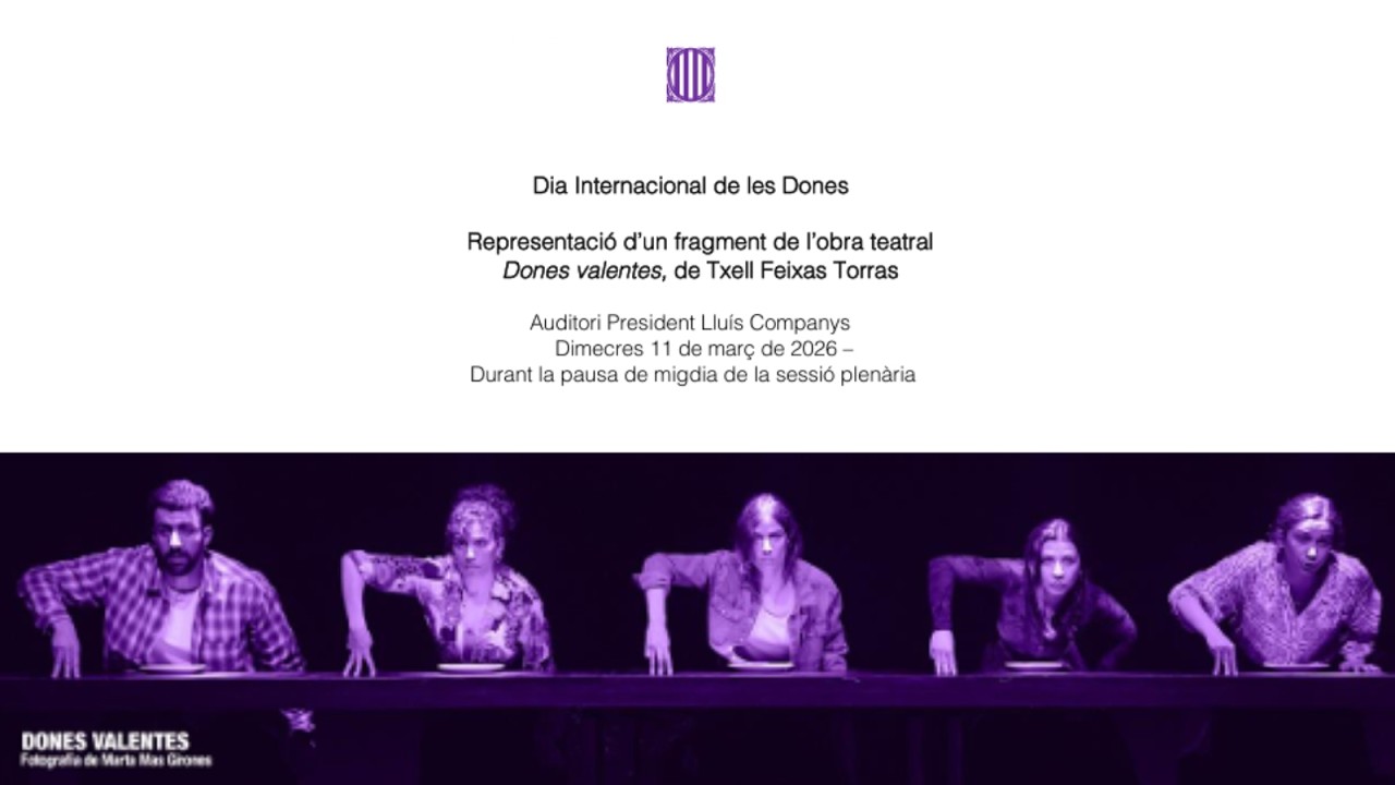 Acte amb motiu del Dia Internacional de les Dones - Fragment de 'Dones valentes'