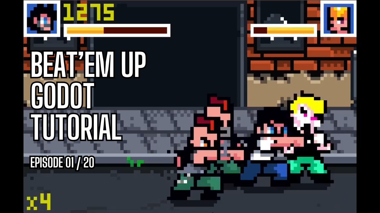 Create a Beat 'em up game in Godot (Part 01/20: Setting up Godot)