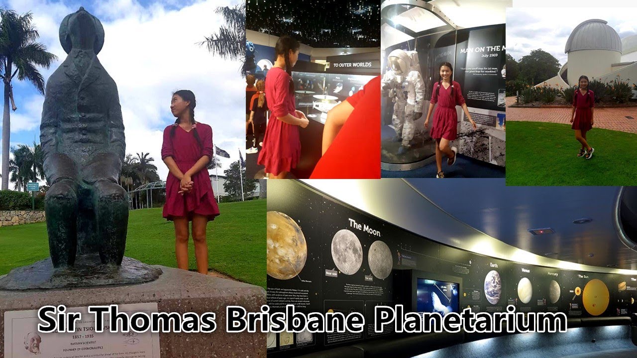 Sir Thomas Brisbane Planetarium -- THE BEST museum to study ASTRONOMY 🌏☀️🌙🌠🌌 (Sonia's vlog)