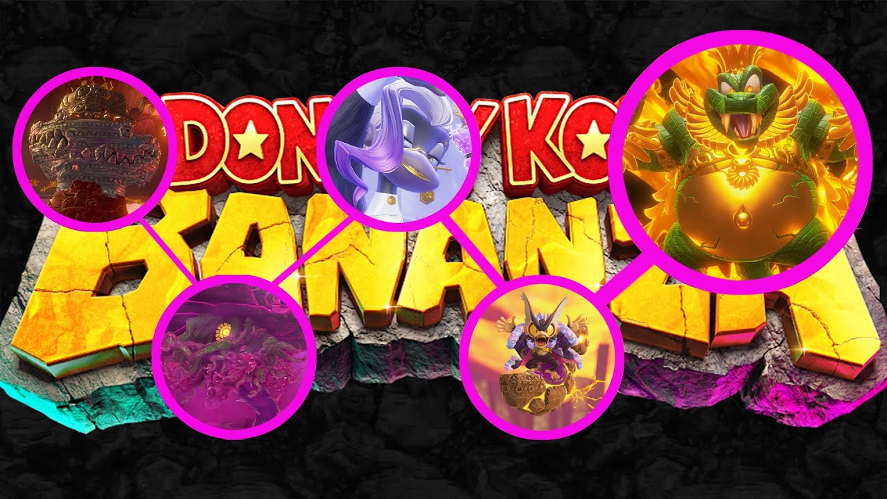 Alle Bosse in Donkey Kong Bananza in DEUTSCH + Cutscenes und Ende - Endszene Deutsch Switch 2