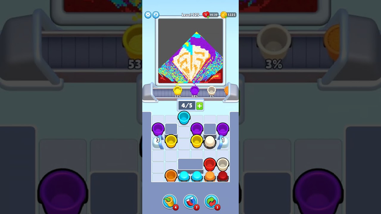 Sand Loop level 525 walkthrough Solution