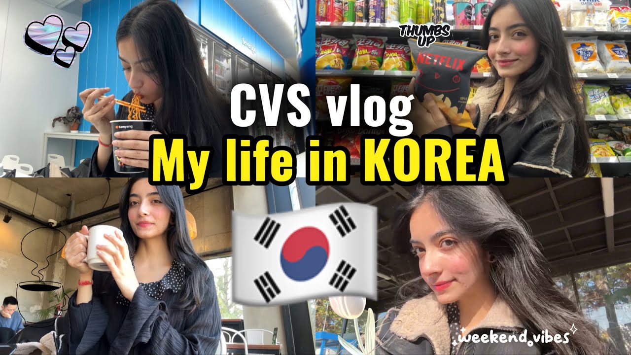 My Everyday Life in Korea&hellip; But Make It CVS Black Challenge 🖤📍🇰🇷 #korea #cvs #dailyvlog 