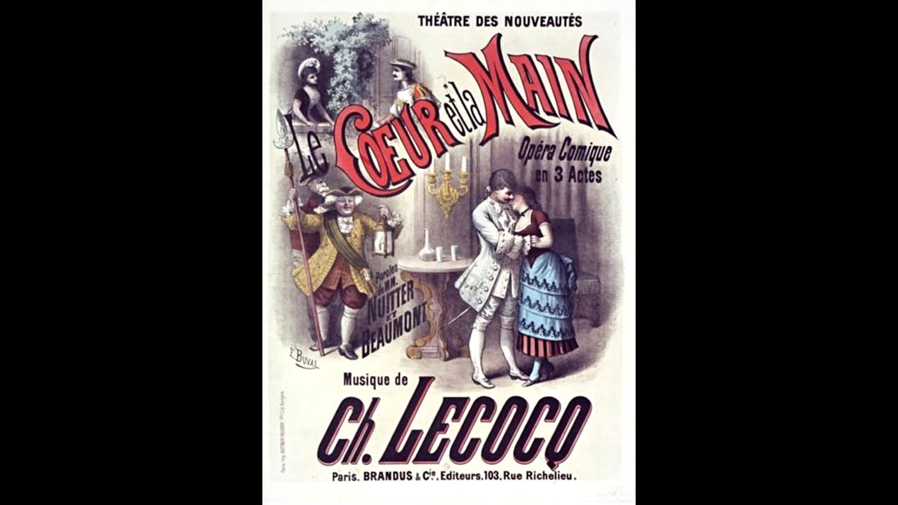 Operetta - Lecocq:  Le coeur et la main  -  Boléro  -  Fanély Revoil, soprano