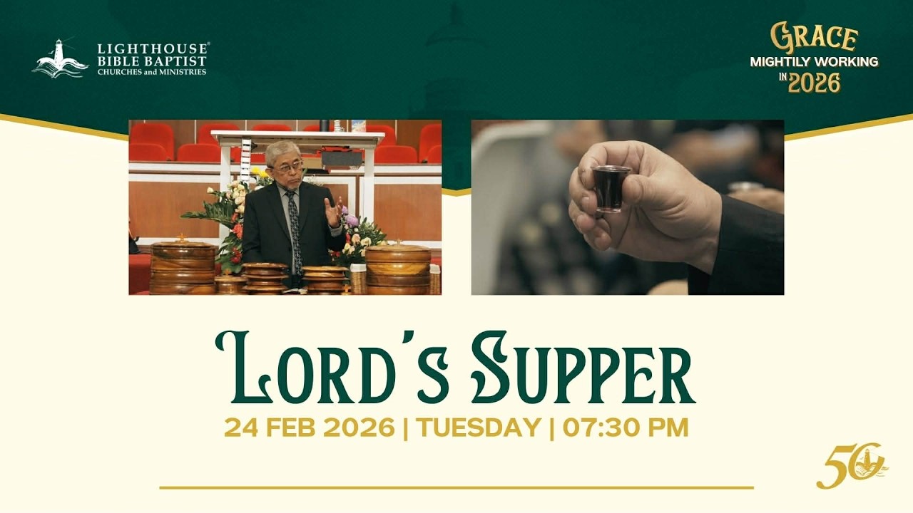 Tuesday Coming Together | Lord's Supper | 24 Feb 2026