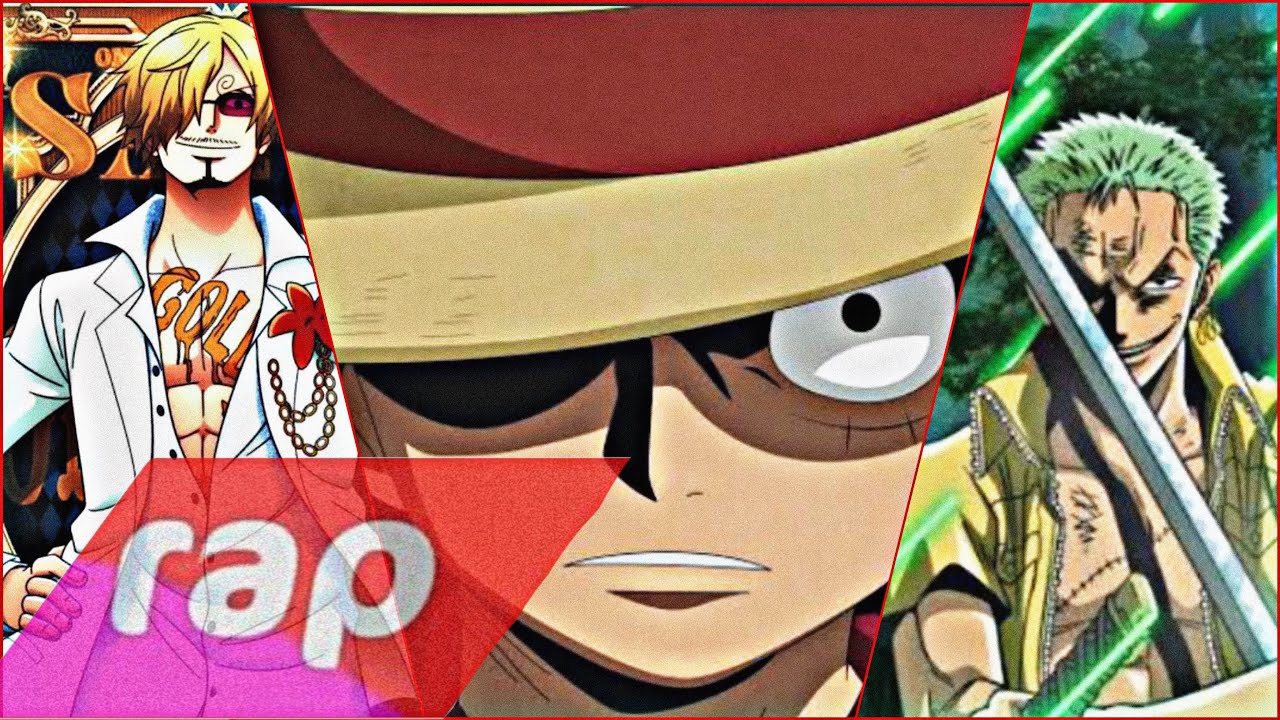 Os Mugiwaras(Os cinco primeiros antes de se conhecerem)reagindo aos Raps do Luffy,Zoro e Sanji.