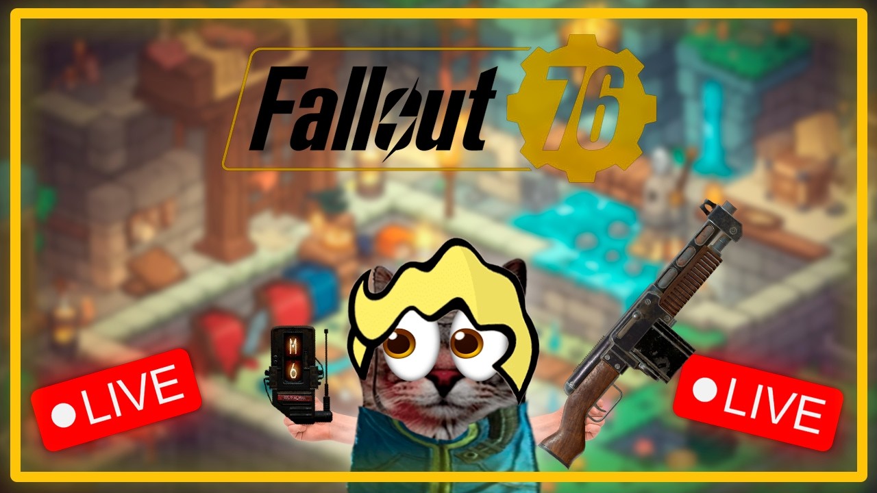 MISIONES TRAS MISIONES🥴🥴 | FALLOUT 76 ☢️| EN VIVO🔴