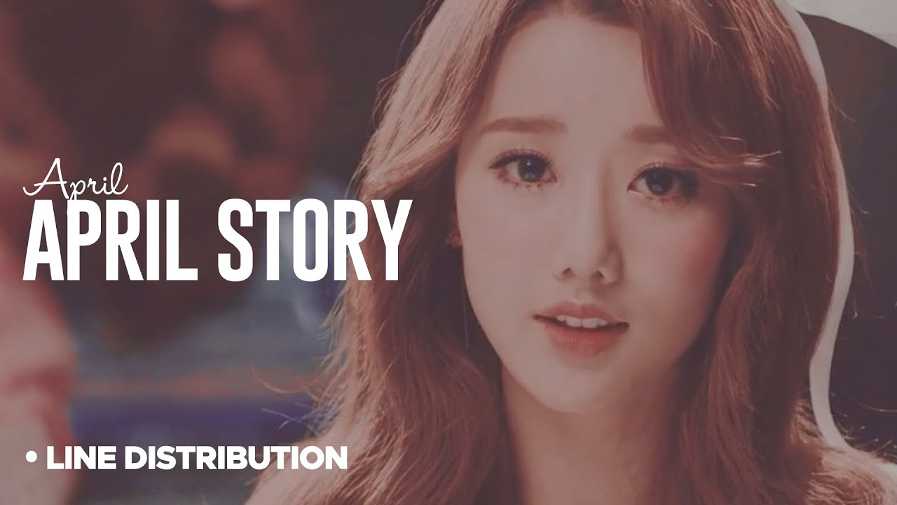 APRIL - April Story: Line Distribution (Color Coded)