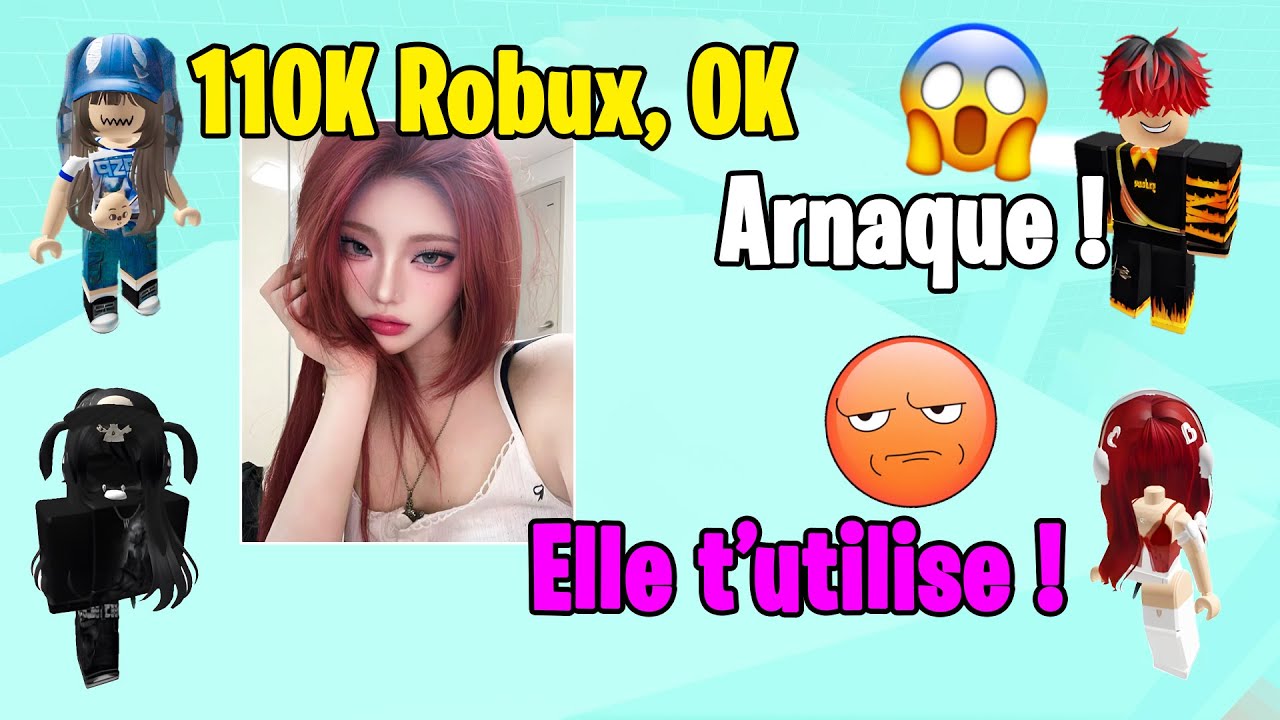 HISTOIRE ROBLOX | J’ai volé le mec de ma pote pour prendre 110K Robux 😈