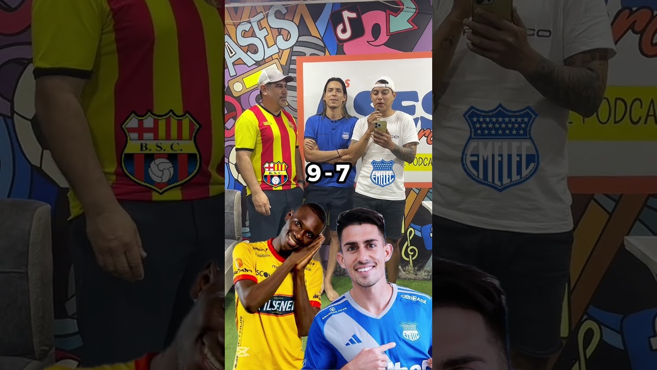 1 🆚 1 #barcelonasc vs #emelec #cl&aacute;sicodelastillero